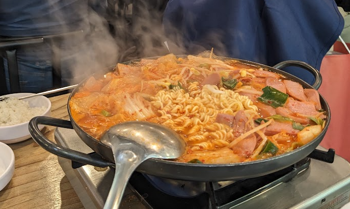 La zuppa di kimchi